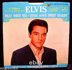 ELVIS PRESLEY-Milky White Way-Mega Rare Picture Sleeve-RCA VICTOR #447-0652