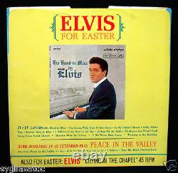 ELVIS PRESLEY-Milky White Way-Mega Rare Picture Sleeve-RCA VICTOR #447-0652