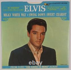 ELVIS PRESLEY Milky White Way US RCA 447-0652 Rare 45 with PS NM Vinyl