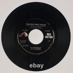 ELVIS PRESLEY Milky White Way US RCA 447-0652 Rare 45 with PS NM Vinyl