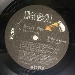 ELVIS PRESLEY Moody Blue US RCA AFL1-2428 Black Vinyl Rare LP Deep Groove
