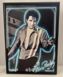 ELVIS PRESLEY NEON SIGN U. S. A. Made Elvis Presley Speedway Outfit RARE