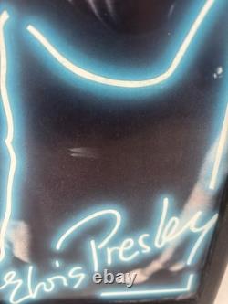 ELVIS PRESLEY NEON SIGN U. S. A. Made Elvis Presley Speedway Outfit RARE