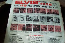 ELVIS PRESLEY ORIGINAL AUTOGRAPH SIGNED RECORD ALBUM LPM 1254 With RARE PD CREDIT
