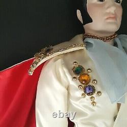 ELVIS PRESLEY PORCELAIN DOLL 25 inch With Stand Rare Find