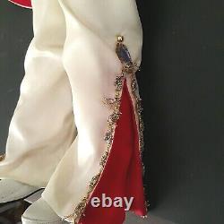 ELVIS PRESLEY PORCELAIN DOLL 25 inch With Stand Rare Find