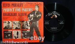 ELVIS PRESLEY-Perfect For Parties-Rare Promotional 45 EP-RCA VICTOR #SPA-7-37