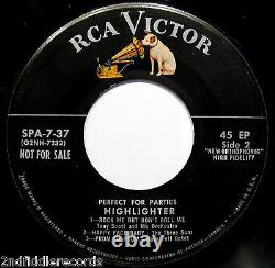 ELVIS PRESLEY-Perfect For Parties-Rare Promotional 45 EP-RCA VICTOR #SPA-7-37