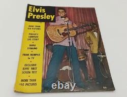 ELVIS PRESLEY RARE 1956 Fan Magazine 100+ Photos / Life Story