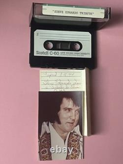 ELVIS PRESLEY RARE COLLECTOR TAPES WITH 30 PICTURES LOT of 30 ALL DIFFERENT