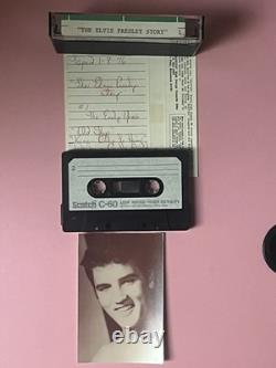ELVIS PRESLEY RARE COLLECTOR TAPES WITH 30 PICTURES LOT of 30 ALL DIFFERENT