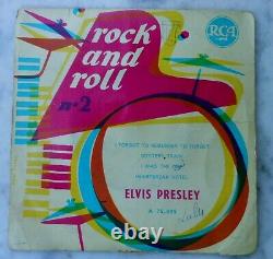 ELVIS PRESLEY RARE! EP FRANCAIS ORIGINAL ROCK N ROLL N°2 DILLARD & Cie BON ETAT