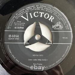 ELVIS PRESLEY RARE EX Japan Hound Dog / Money Honey ES-5054 VINYL NO PRICE TAG