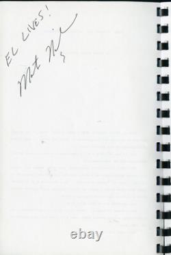 ELVIS PRESLEY RARE MONTE WAYNE NICHOLSON autographed The Presley Arrangement