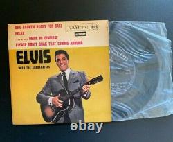 ELVIS PRESLEY RARE ONE BROKEN HEART FOR SALE 45 EPA-8107 7? 1963 RCA Victor