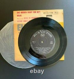 ELVIS PRESLEY RARE ONE BROKEN HEART FOR SALE 45 EPA-8107 7? 1963 RCA Victor