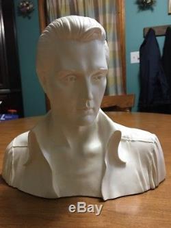 ELVIS PRESLEY RARE PLASTER BUST STATUE By Eric Vernon Parks, 11, Cert. 021A