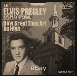 ELVIS PRESLEY ROUSTABOUT SP 45-139 WHITE LABEL PROMO 45 RECORD WithRARE PIC SLEEVE