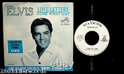 ELVIS PRESLEY-Rare Promotional 45 & Sleeve-Come What May-RCA VICTOR #47-8870