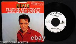 ELVIS PRESLEY-Rare Promotional 45 & Sleeve-FRANKIE & JOHNNY-RCA VICTOR #47-8780