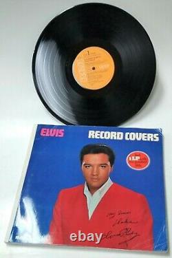 ELVIS PRESLEY Record Covers (Rare 1977)