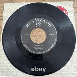 ELVIS PRESLEY SPINOUT 1966 45 Rare LEBANON With Very Rare RCA Generic Sleeve