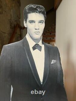 ELVIS PRESLEY STAND UP 6' INDIANA LOTTERY DISPLAY Vintage- Rare