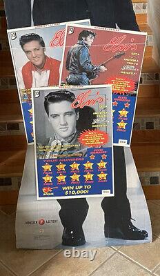 ELVIS PRESLEY STAND UP 6' INDIANA LOTTERY DISPLAY Vintage- Rare
