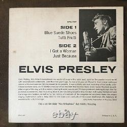 ELVIS PRESLEY Self-Titled 1956 EP EPA-747 Blue Suede Shoes RARE! EX