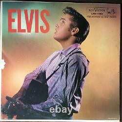 ELVIS PRESLEY Self-Titled 2nd Album -1956 1st Press 1S/1S Ad-Back PROMO LP RARE