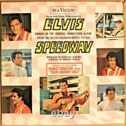 ELVIS PRESLEY Speedway UK Mono LP RCA RD 7957 Rare Orange! NMINT! / EX+ 1969