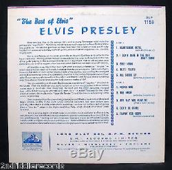 ELVIS PRESLEY-THE BEST OF ELVIS-Rare UK 10 Import Album-RCA VICTOR #DLP-1159