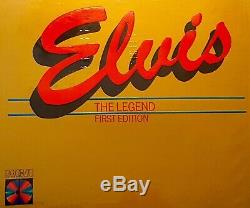 ELVIS PRESLEY The LEGEND 1st Edition Gold 3 CD Box set #2812 withShrink RARE OOP