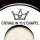 Elvis Presley & The Wailers Crying In The Chapel / In The Ghetto Stu001 Rare