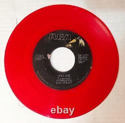 ELVIS PRESLEY Ultra RARE 45 RCA Red Vinyl El Salvador DICESA