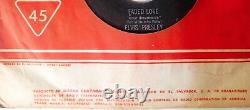 ELVIS PRESLEY Ultra RARE 45 RCA Red Vinyl El Salvador DICESA