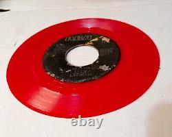 ELVIS PRESLEY Ultra RARE 45 RCA Red Vinyl El Salvador DICESA
