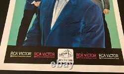 ELVIS PRESLEY Vintage Original RARE Unused RCA VICTOR PROMO (LP Catalog on back)