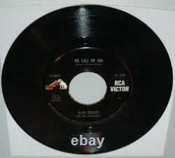 ELVIS PRESLEY We Call On Him You'll Never Walk Alone RCA 47-9600 Hollywood RARE