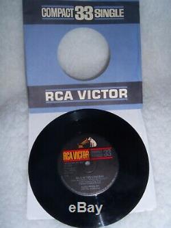 ELVIS PRESLEY Wild In The Country/I Feel So Bad RCA Compact-33-Single Rare OOP