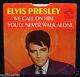 Elvis Presley-you'll Never Walk Alone-rare Picture Sleeve-rca Victor #47-9600