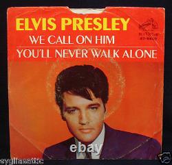 ELVIS PRESLEY-You'll Never Walk Alone-Rare Picture Sleeve-RCA VICTOR #47-9600