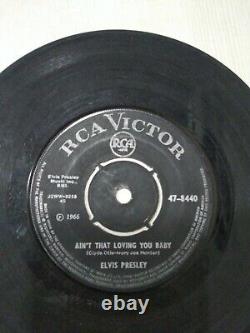 ELVIS PRESLEY ask me/ain't that loving baby RARE SINGLE 7 45 INDIA INDIAN G+
