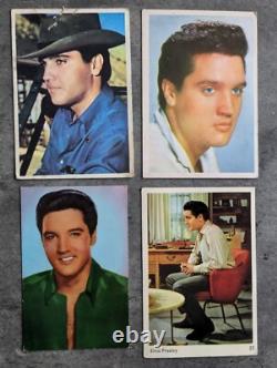 ELVIS PRESLEY cards 4x Maple Leaf chewing gum etc. Rare 50S SIXTIES