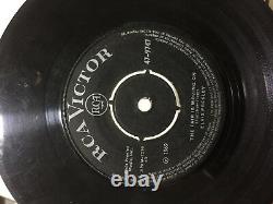 ELVIS PRESLEY clean up backyard/the fair is moving RARE SINGLE 7 45 INDIA G+