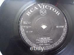 ELVIS PRESLEY don't cry daddy/rubberneckin RARE SINGLE 7 45 INDIA INDIAN VG