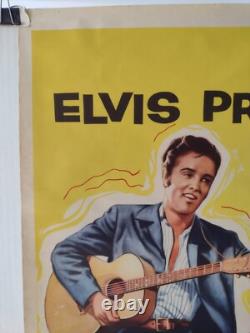 ELVIS PRESLEY in Love Me Tender ORIGINAL UK Double Crown Poster 1956 VERY RARE