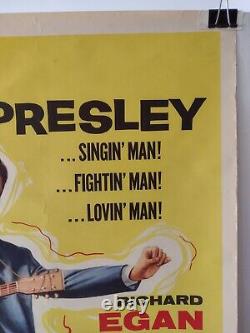 ELVIS PRESLEY in Love Me Tender ORIGINAL UK Double Crown Poster 1956 VERY RARE