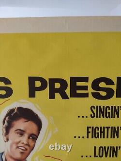 ELVIS PRESLEY in Love Me Tender ORIGINAL UK Double Crown Poster 1956 VERY RARE