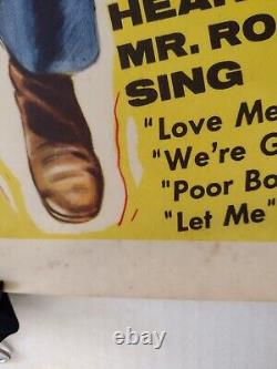 ELVIS PRESLEY in Love Me Tender ORIGINAL UK Double Crown Poster 1956 VERY RARE
